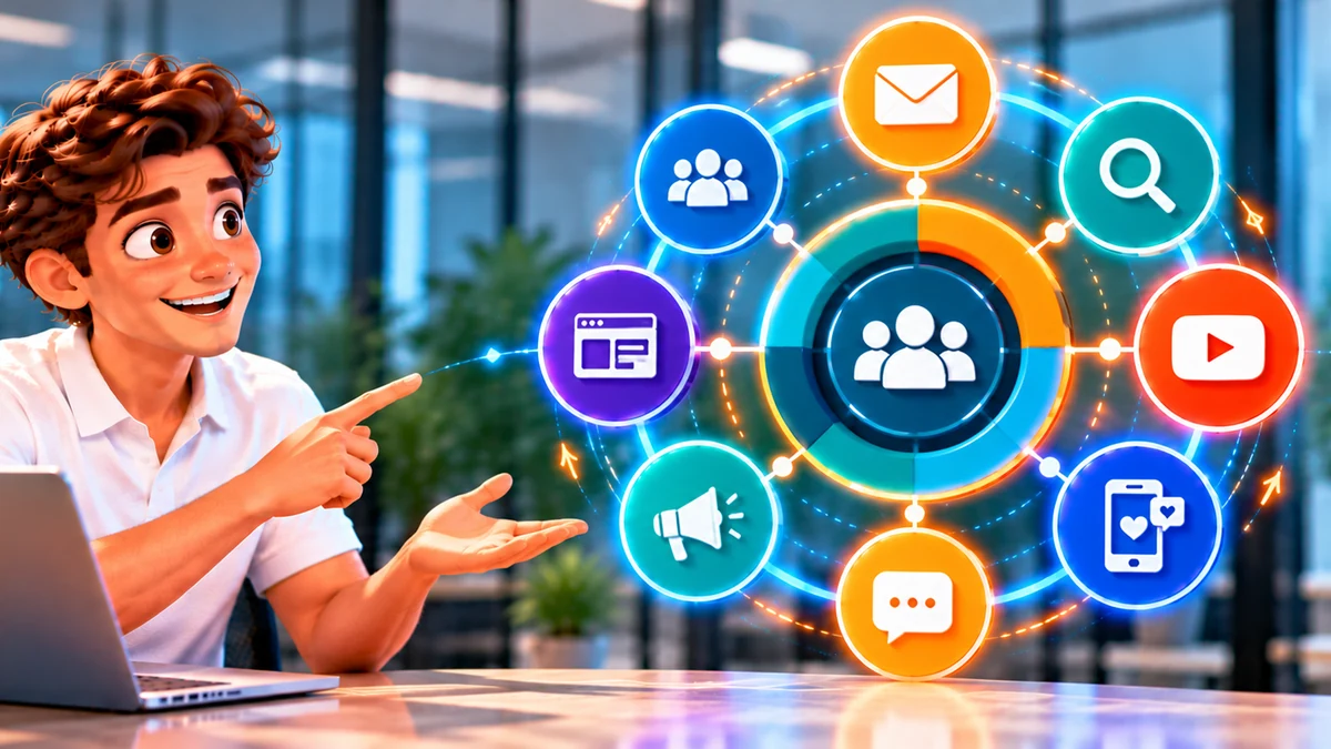 Marketing Digital 360°: Estrategias Integrales para Atraer, Convertir y Retener Clientes en Línea