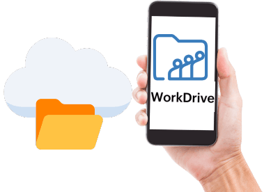 Zoho WorkDrive - Herramienta de colaboración que te permite trabajar en conjunto en tus proyectos