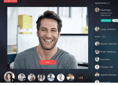 trabajo remoto Zoho CRM