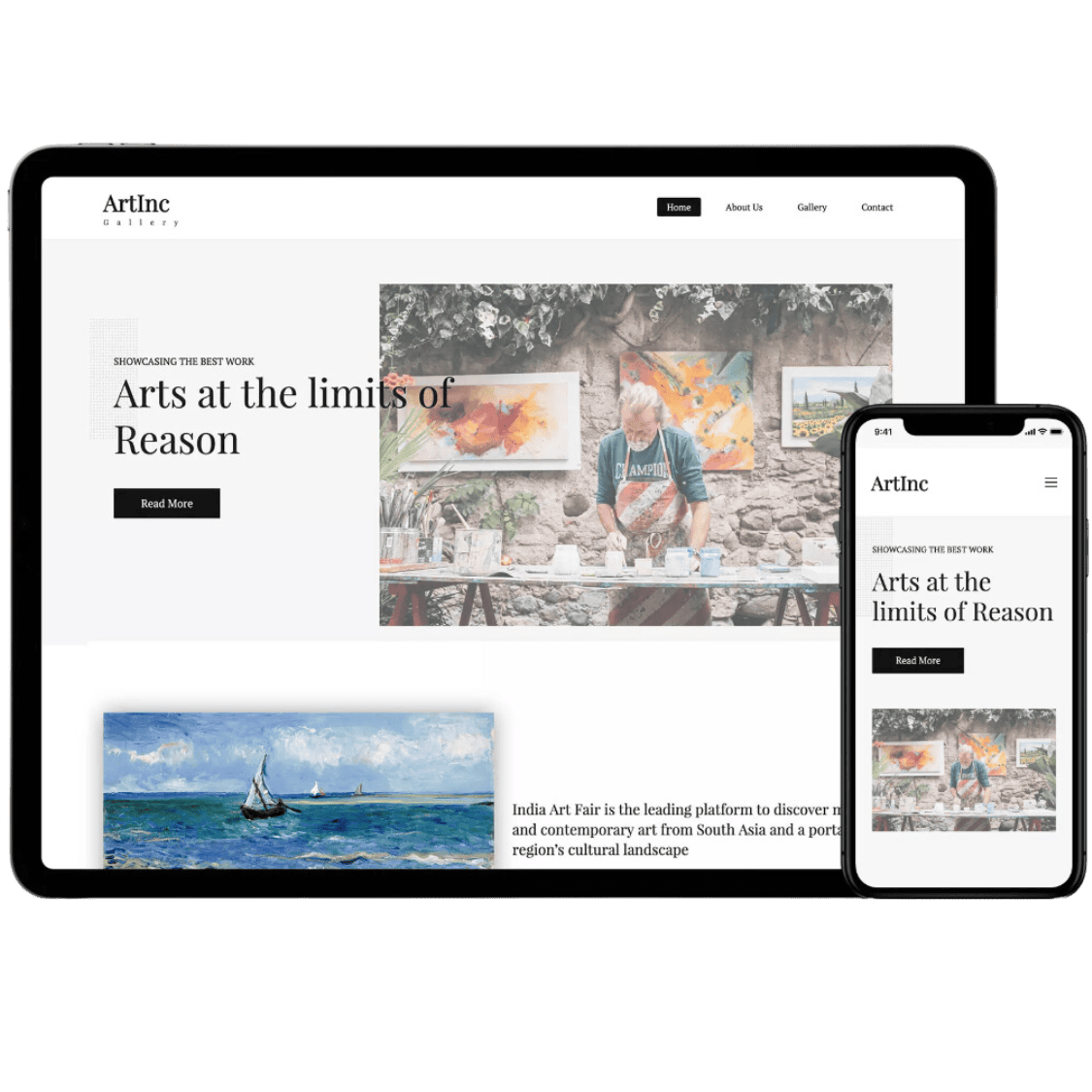 responsive zoho sites